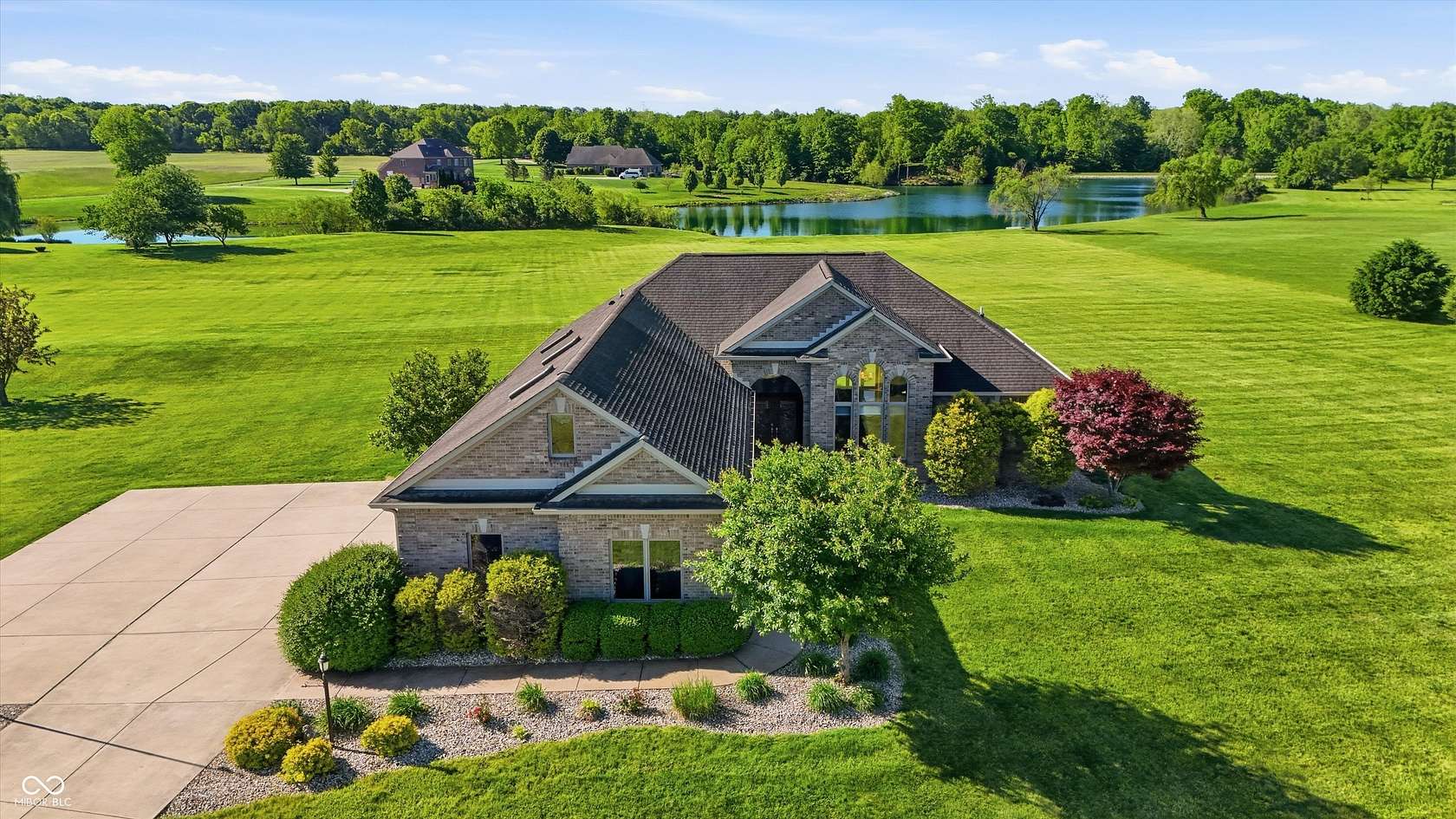 7.17 Acres of Land with Home for Sale in Trafalgar, Indiana