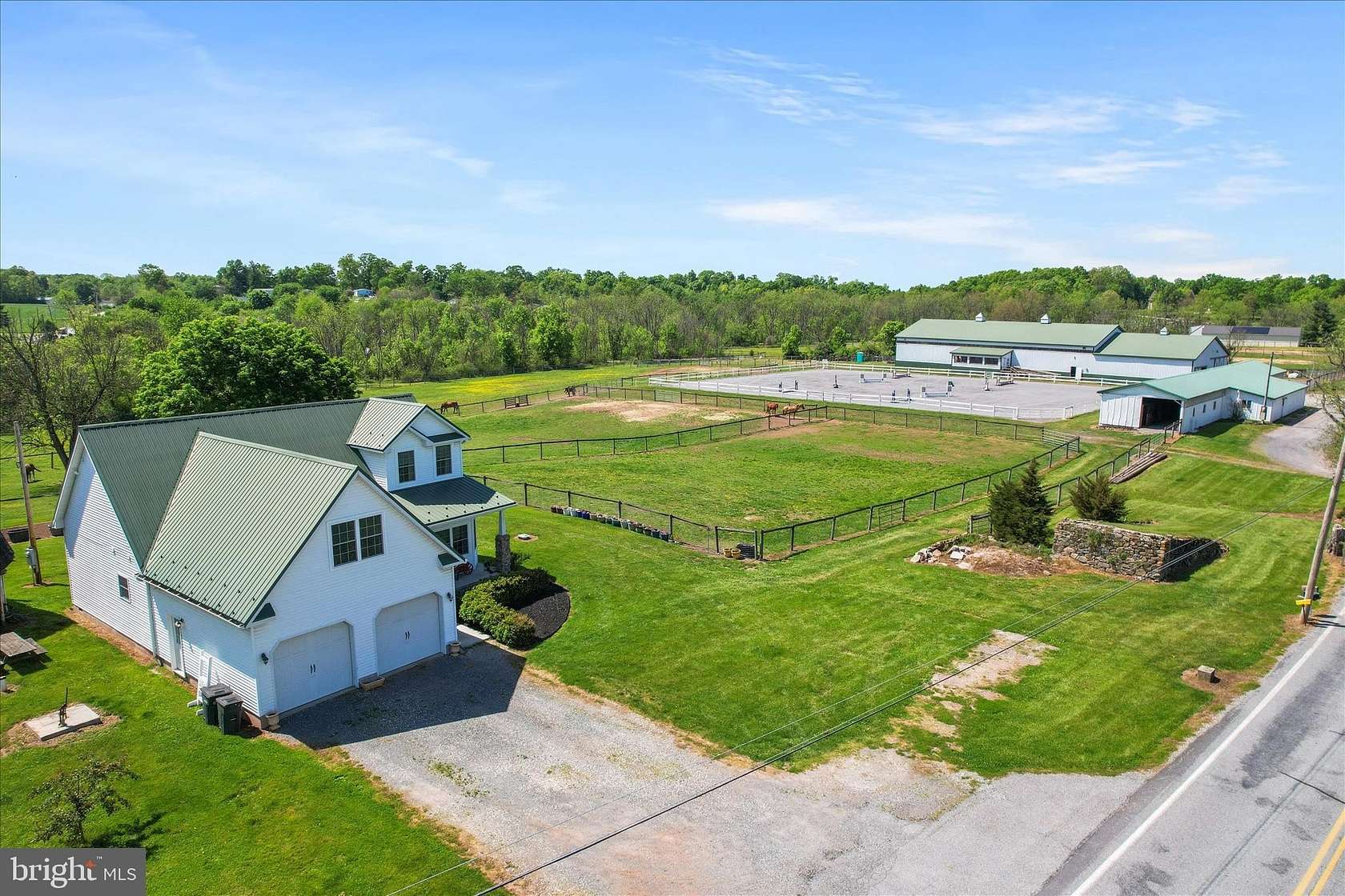 15 Acres of Land with Home for Sale in Gettysburg, Pennsylvania