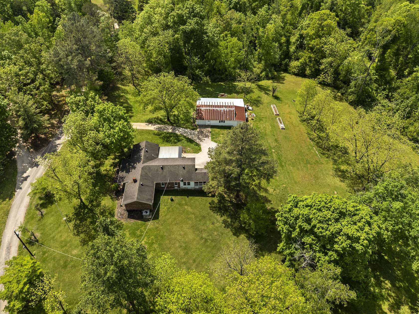 8.3 Acres of Land with Home for Sale in Waverly, Tennessee