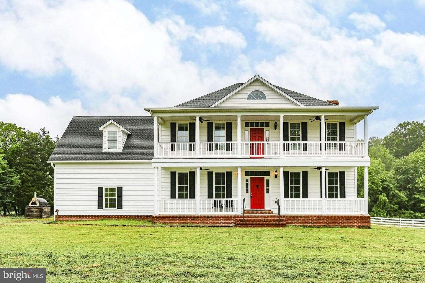 17.5 Acres of Land with Home for Lease in Locust Grove, Virginia