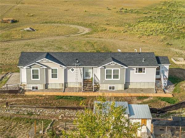 20 Acres of Agricultural Land with Home for Sale in Shepherd, Montana