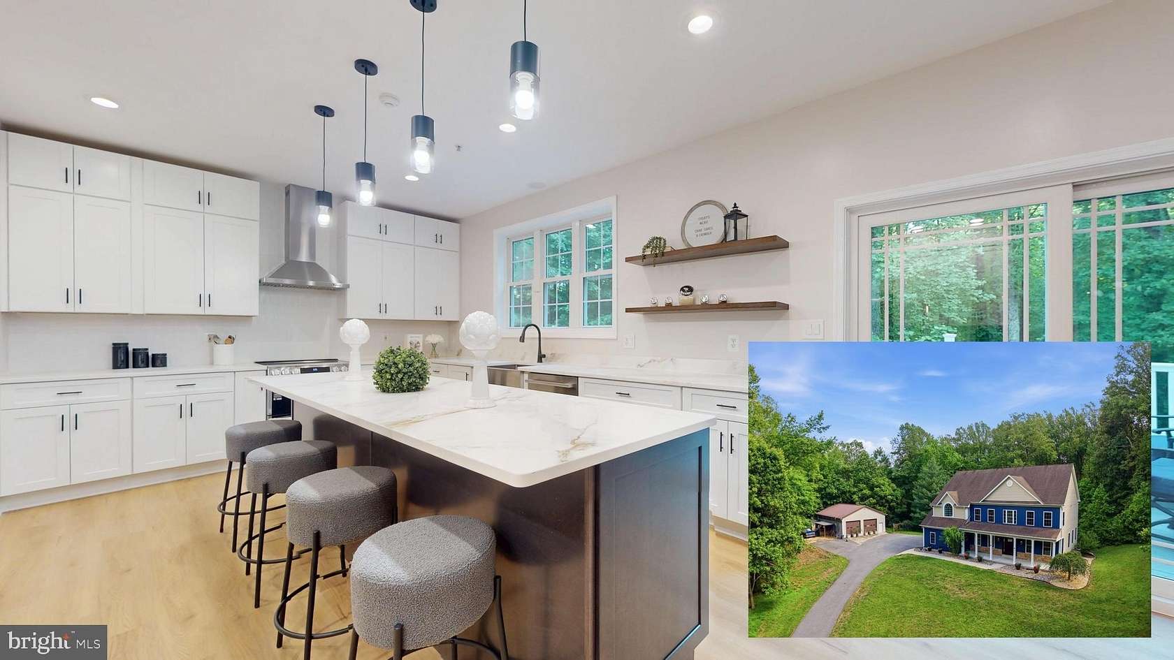 12 Acres of Land with Home for Sale in Brandywine, Maryland