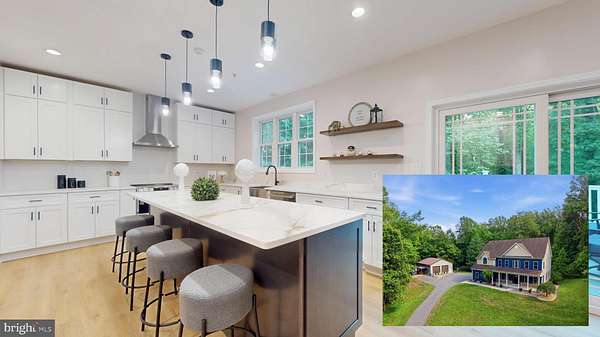 12 Acres of Land with Home for Sale in Brandywine, Maryland