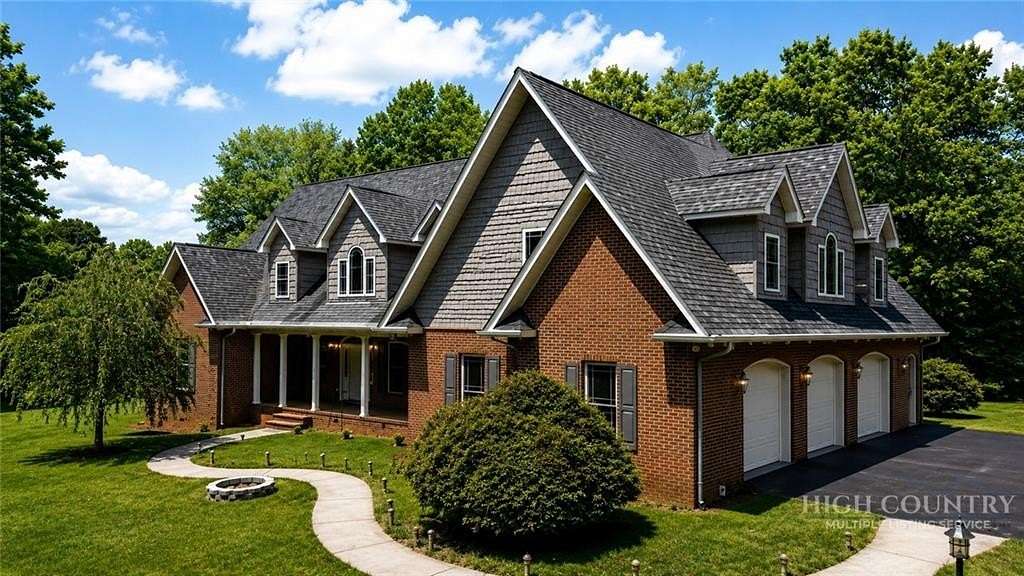 10.2 Acres of Recreational Land with Home for Sale in Jefferson, North Carolina