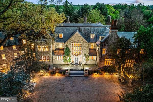 9 Acres of Land with Home for Sale in Wayne, Pennsylvania
