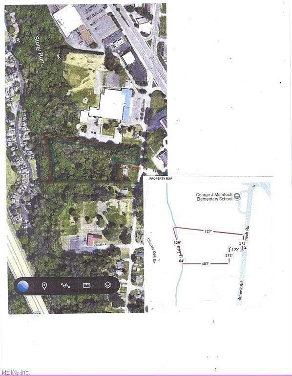 4.61 Acres of Residential Land for Sale in Newport News, Virginia