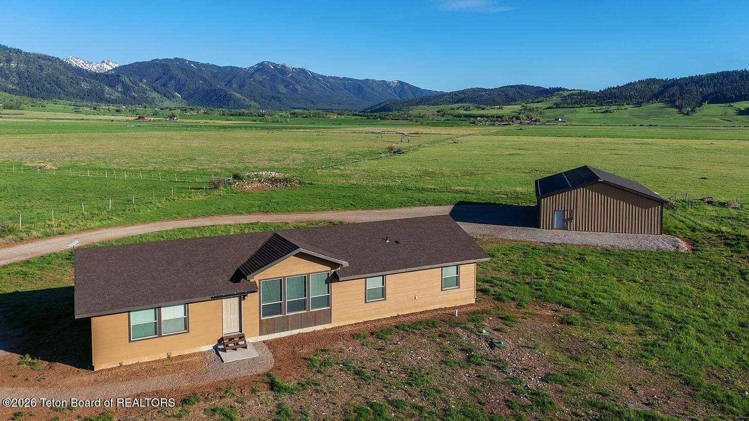 2.35 Acres of Land with Home for Sale in Bedford, Wyoming