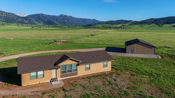 2.35 Acres of Land with Home for Sale in Bedford, Wyoming