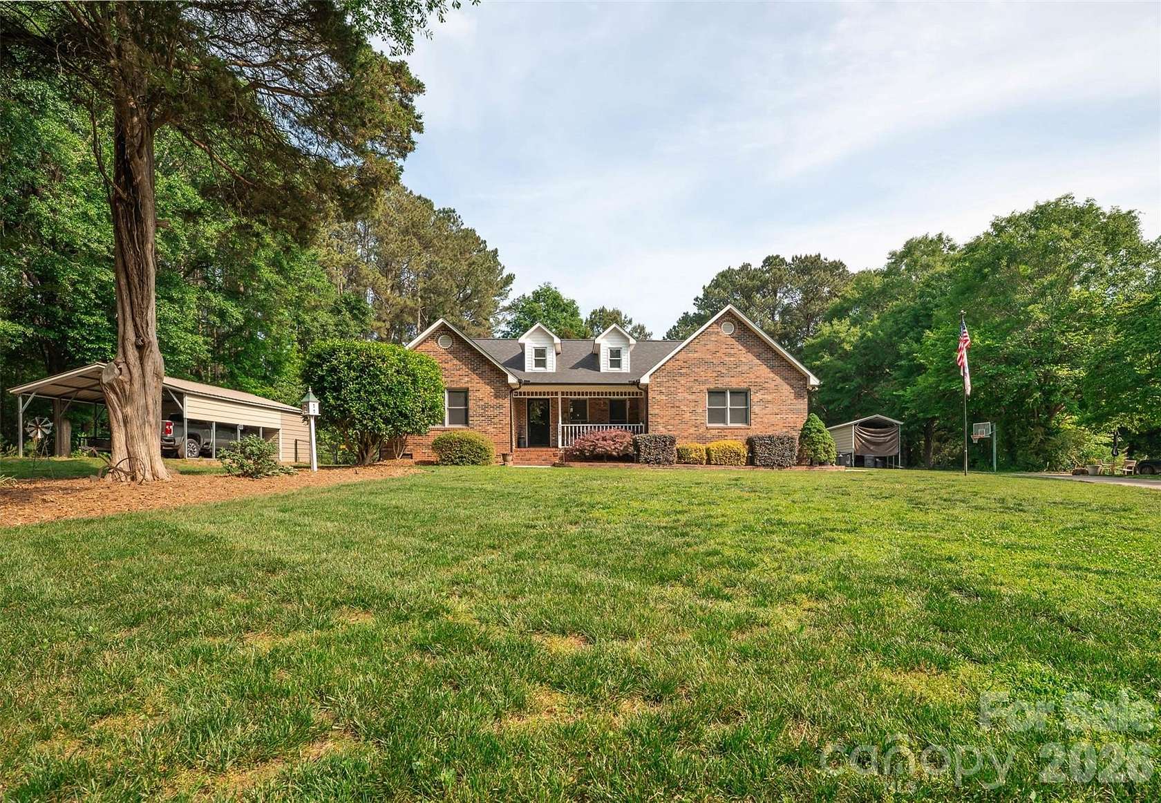 1.66 Acres of Land with Home for Sale in Lincolnton, North Carolina
