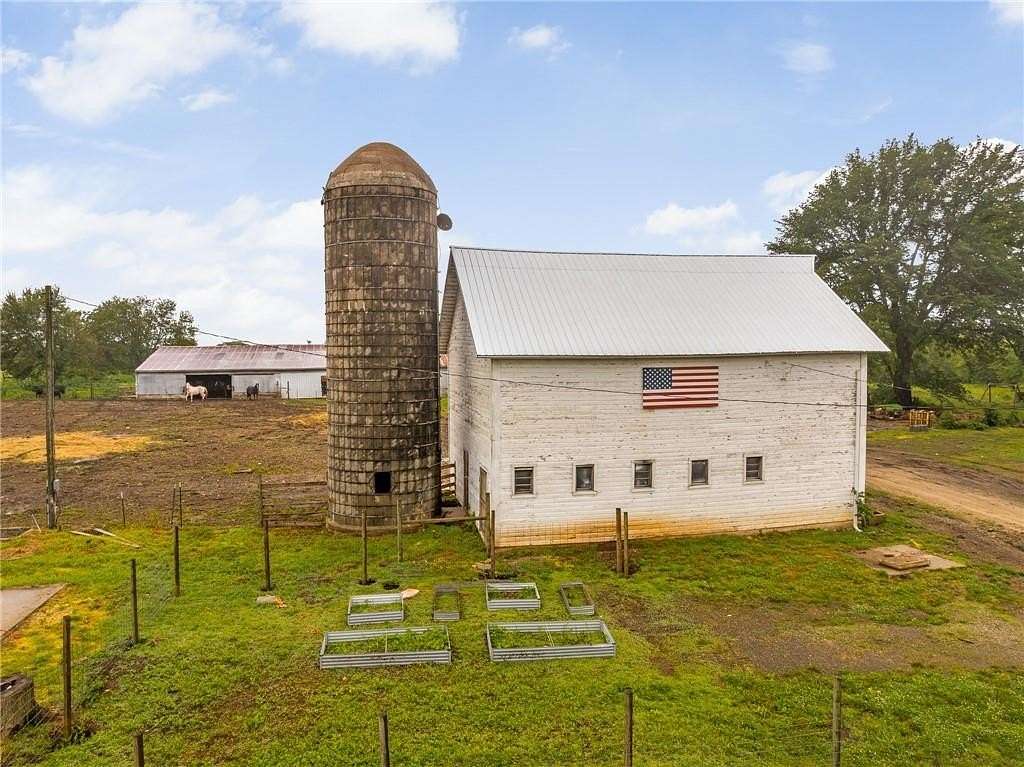 28.5 Acres of Agricultural Land with Home for Sale in Paola, Kansas