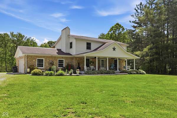 4 Acres of Land with Home for Sale in Martinsville, Indiana