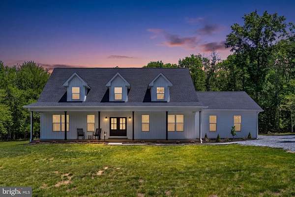 10.7 Acres of Recreational Land with Home for Sale in Culpeper, Virginia