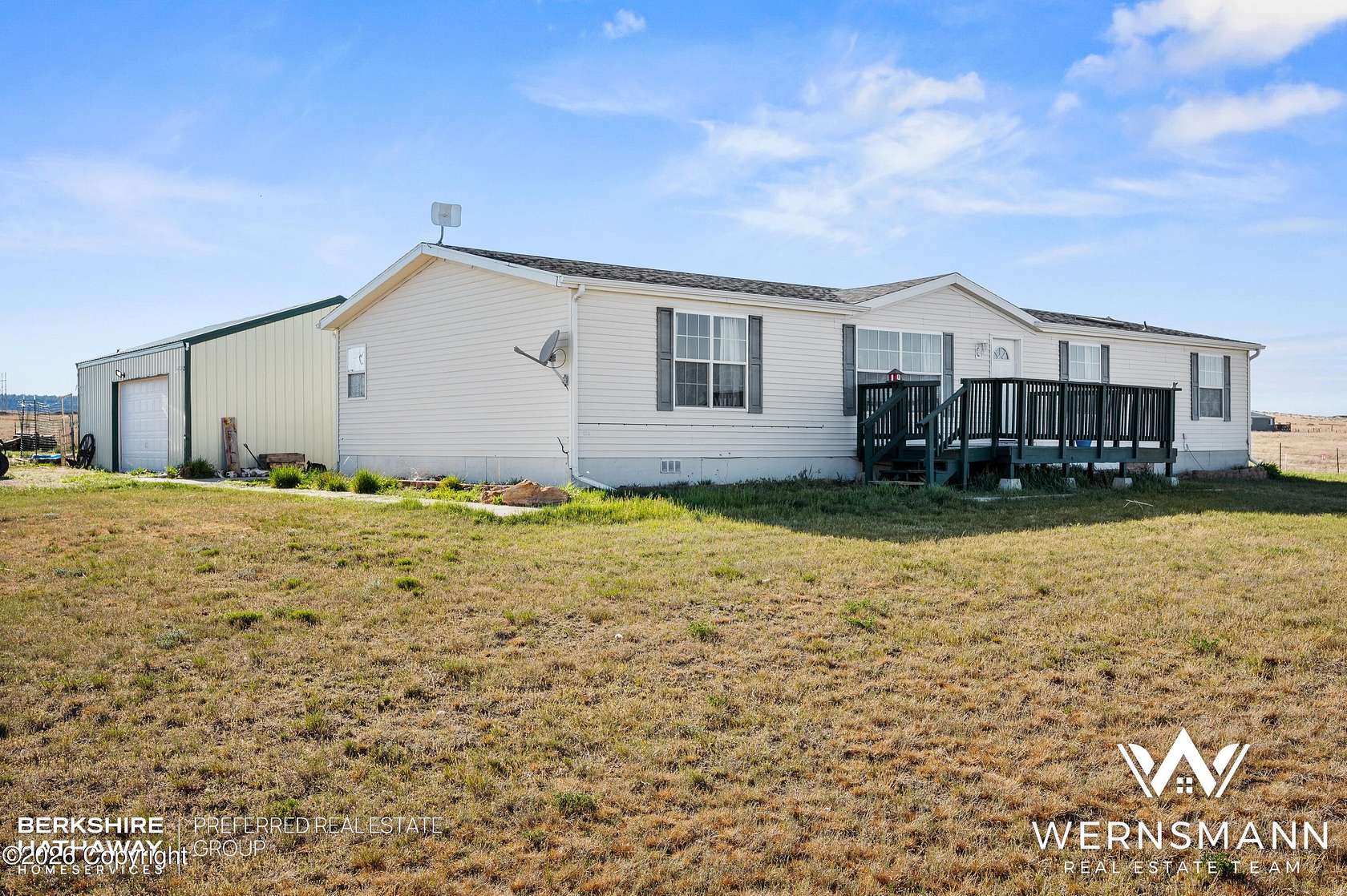 5 Acres of Land with Home for Sale in Rozet, Wyoming