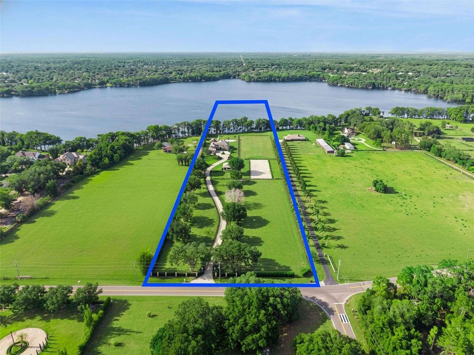14.3 Acres of Land with Home for Sale in Oviedo, Florida