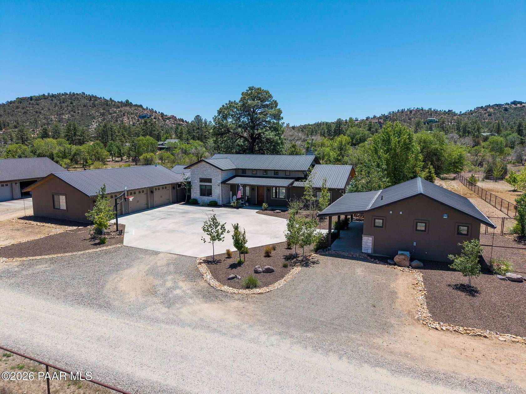 3 Acres of Land with Home for Sale in Prescott, Arizona