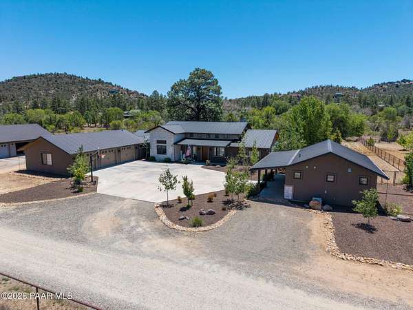 3 Acres of Land with Home for Sale in Prescott, Arizona