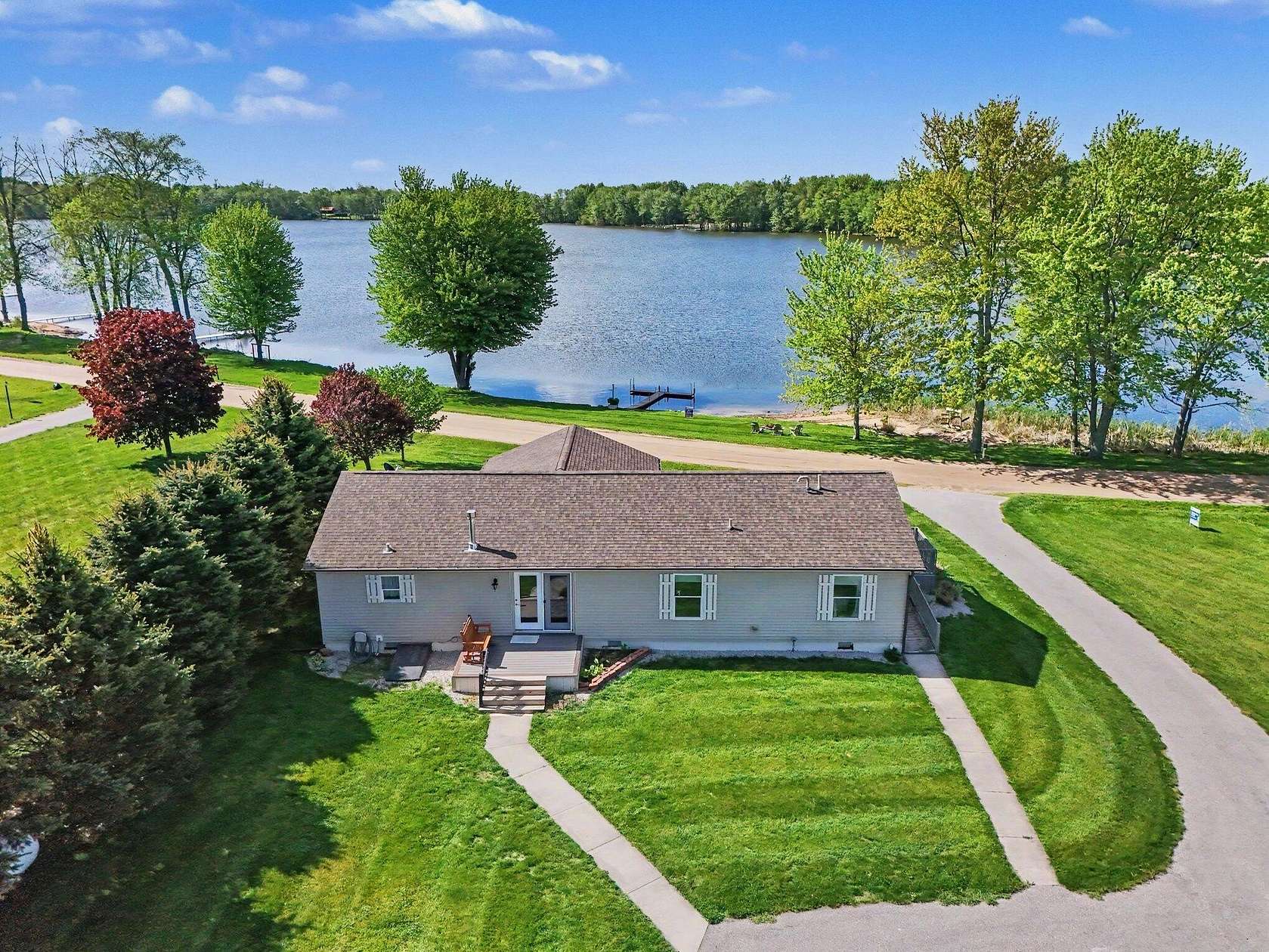 14.7 Acres of Land with Home for Sale in Scottville, Michigan