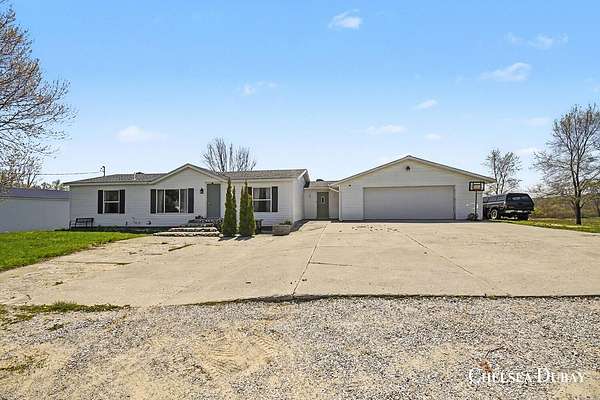 3.22 Acres of Land with Home for Sale in Marne, Michigan