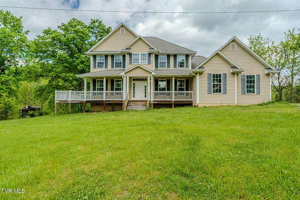 16.6 Acres of Recreational Land with Home for Sale in Johnson City, Tennessee