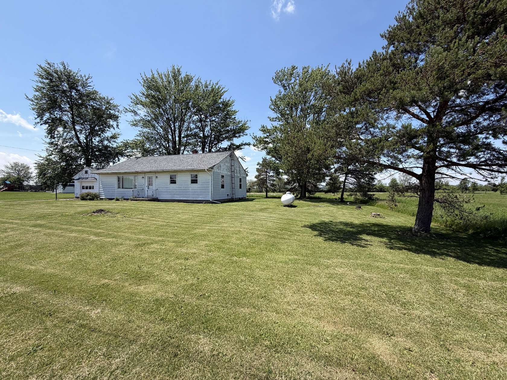 3.44 Acres of Land with Home for Sale in Quincy, Ohio