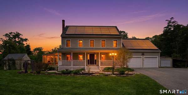 26.6 Acres of Land with Home for Sale in Thompson, Connecticut