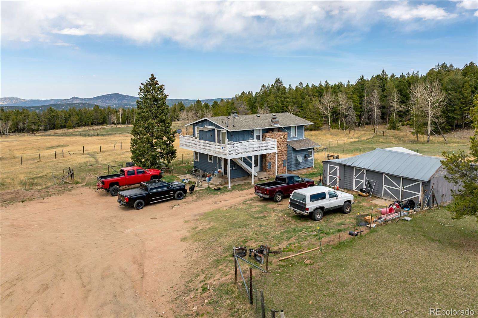 7.8 Acres of Land with Home for Sale in Conifer, Colorado