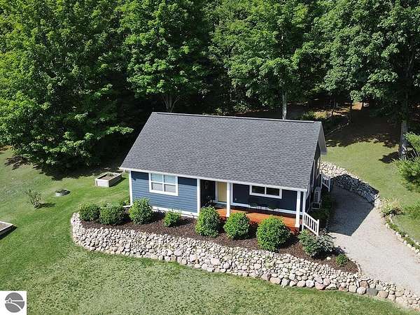 5 Acres of Land with Home for Sale in Lake Leelanau, Michigan