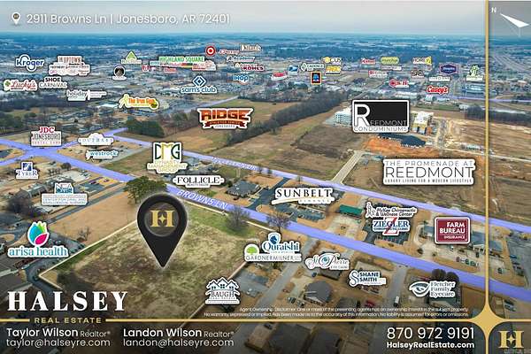 3.37 Acres of Mixed-Use Land for Sale in Jonesboro, Arkansas