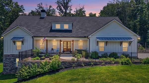 4.82 Acres of Land with Home for Sale in Canton, Georgia