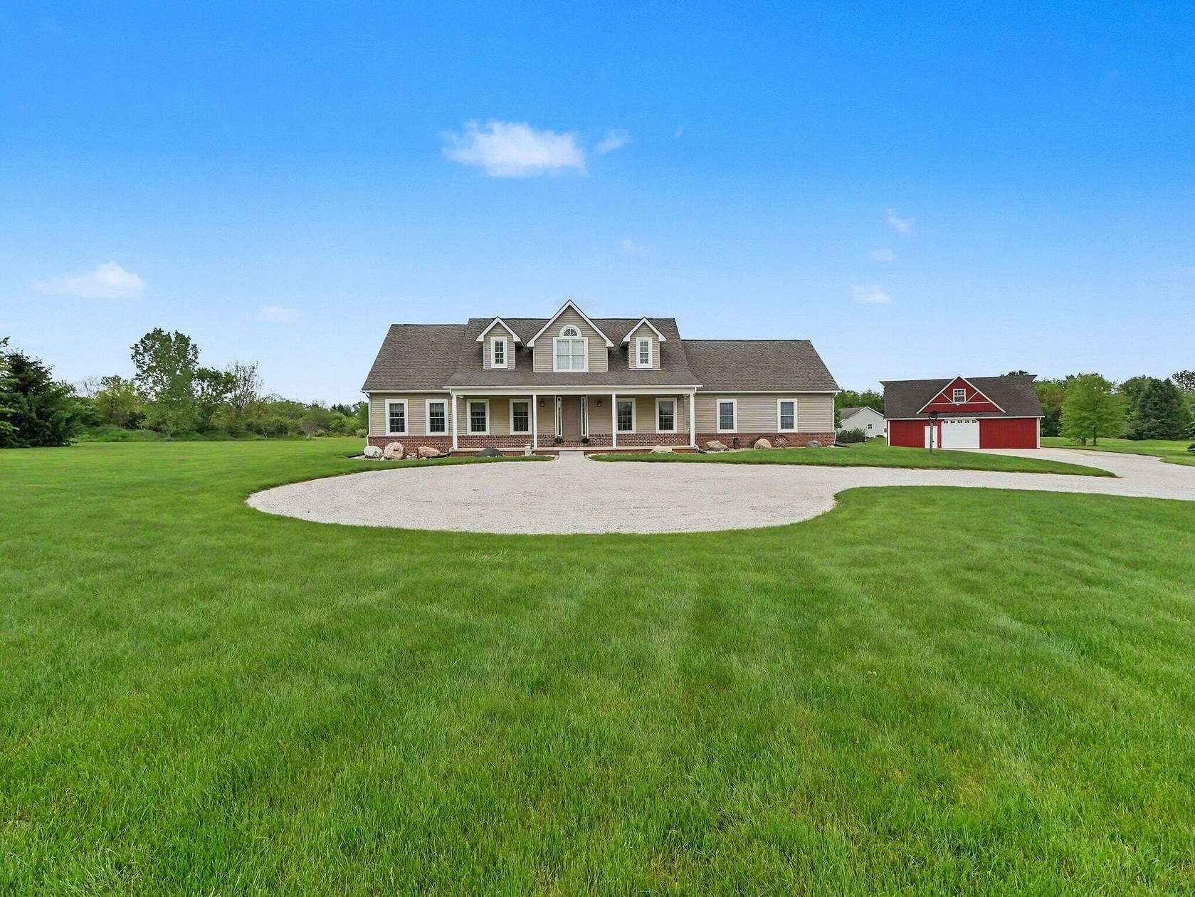 2.64 Acres of Land with Home for Sale in Milan, Michigan