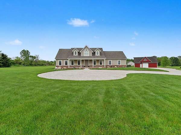 2.64 Acres of Land with Home for Sale in Milan, Michigan