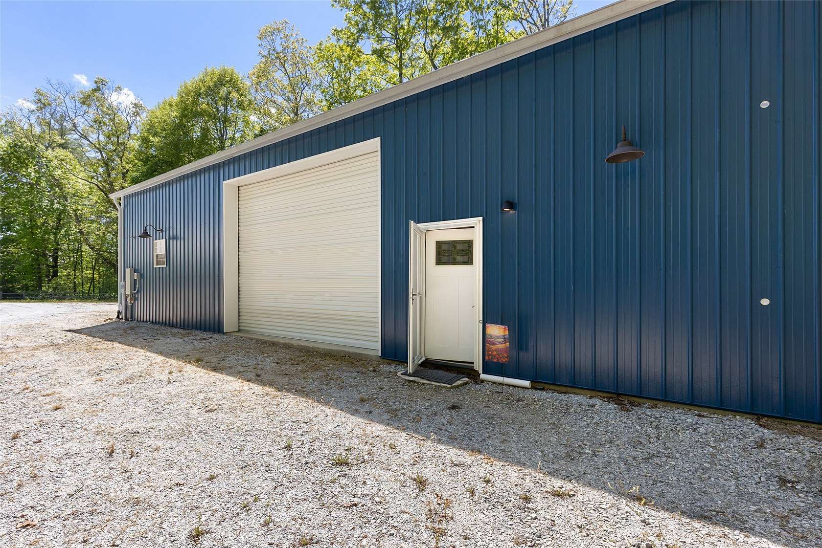 10.9 Acres of Recreational Land with Home for Sale in Scaly Mountain, North Carolina