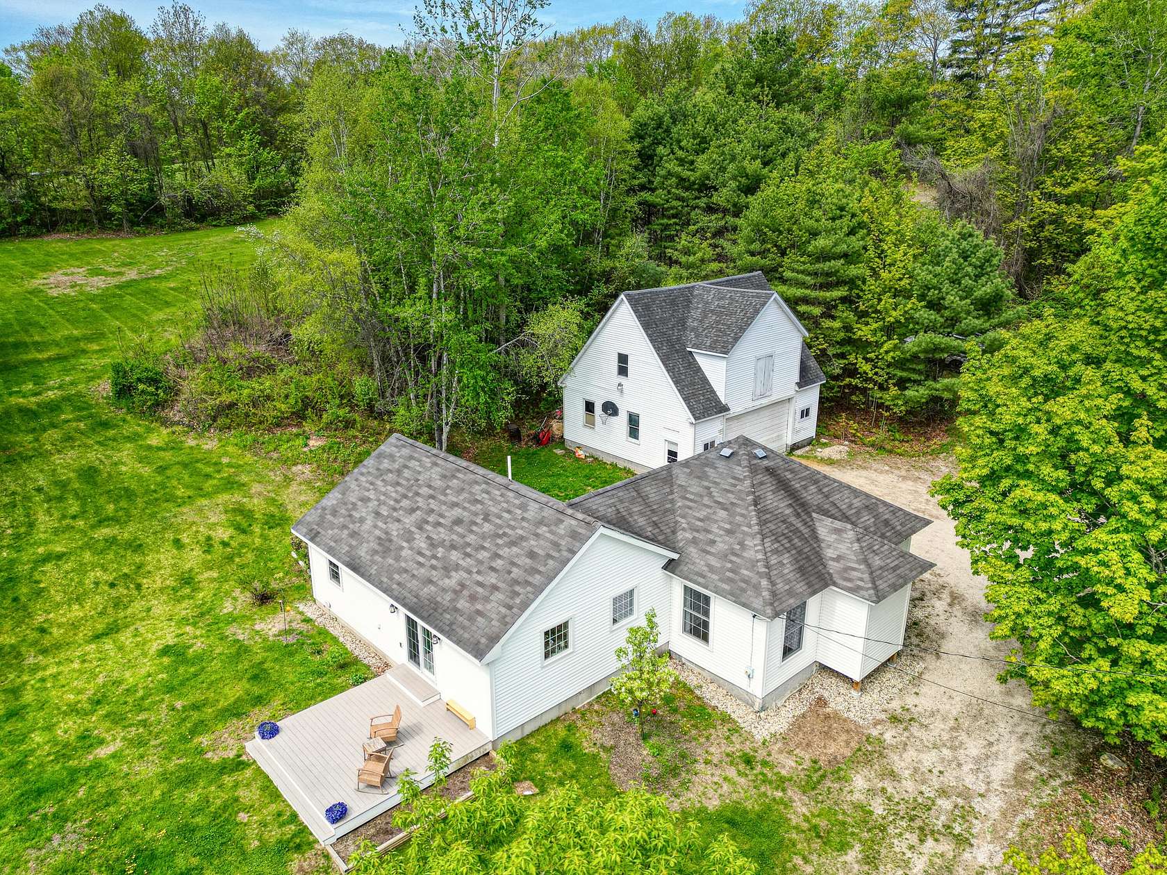 2.56 Acres of Land with Home for Sale in Poland, Maine