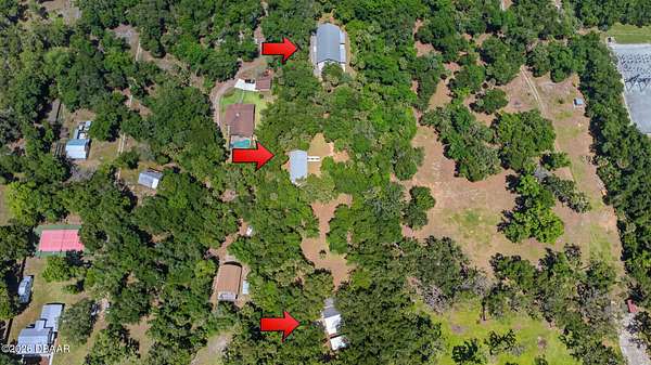6.77 Acres of Land with Home for Sale in Flagler Beach, Florida