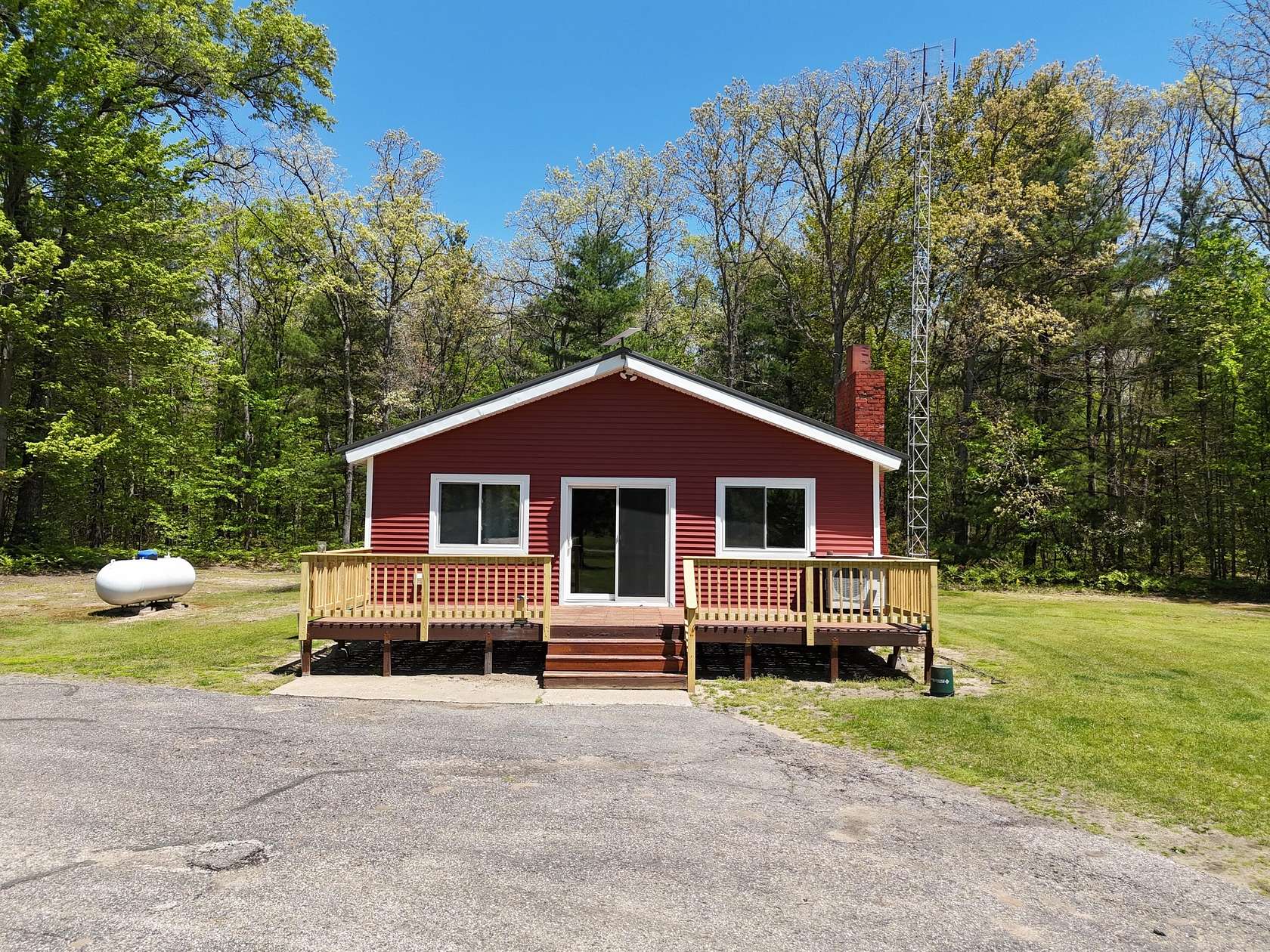 5 Acres of Land with Home for Sale in Wellston, Michigan