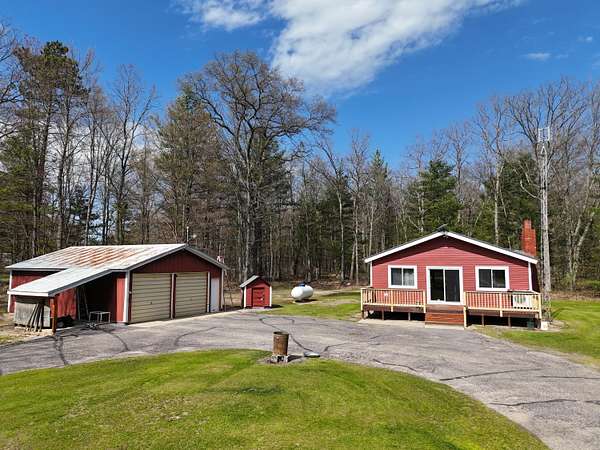 5 Acres of Land with Home for Sale in Wellston, Michigan