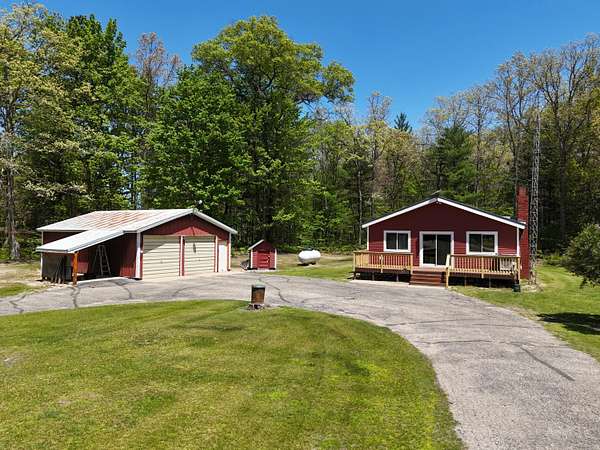 5 Acres of Land with Home for Sale in Wellston, Michigan