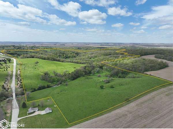 209 Acres of Recreational Land for Sale in Monticello, Iowa