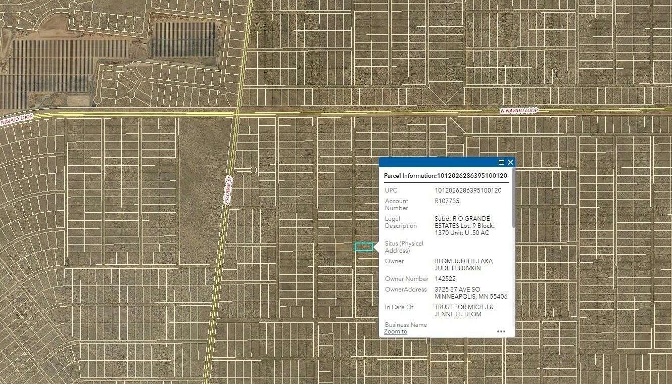 0.5 Acres of Residential Land for Sale in Rio Communities, New Mexico