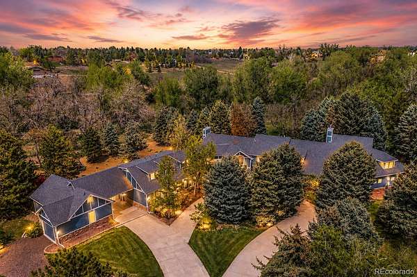 2.33 Acres of Land with Home for Sale in Greenwood Village, Colorado