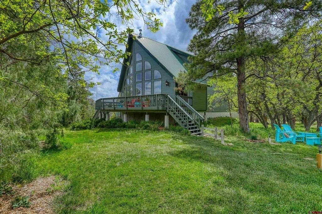 5 Acres of Land with Home for Sale in Pagosa Springs, Colorado