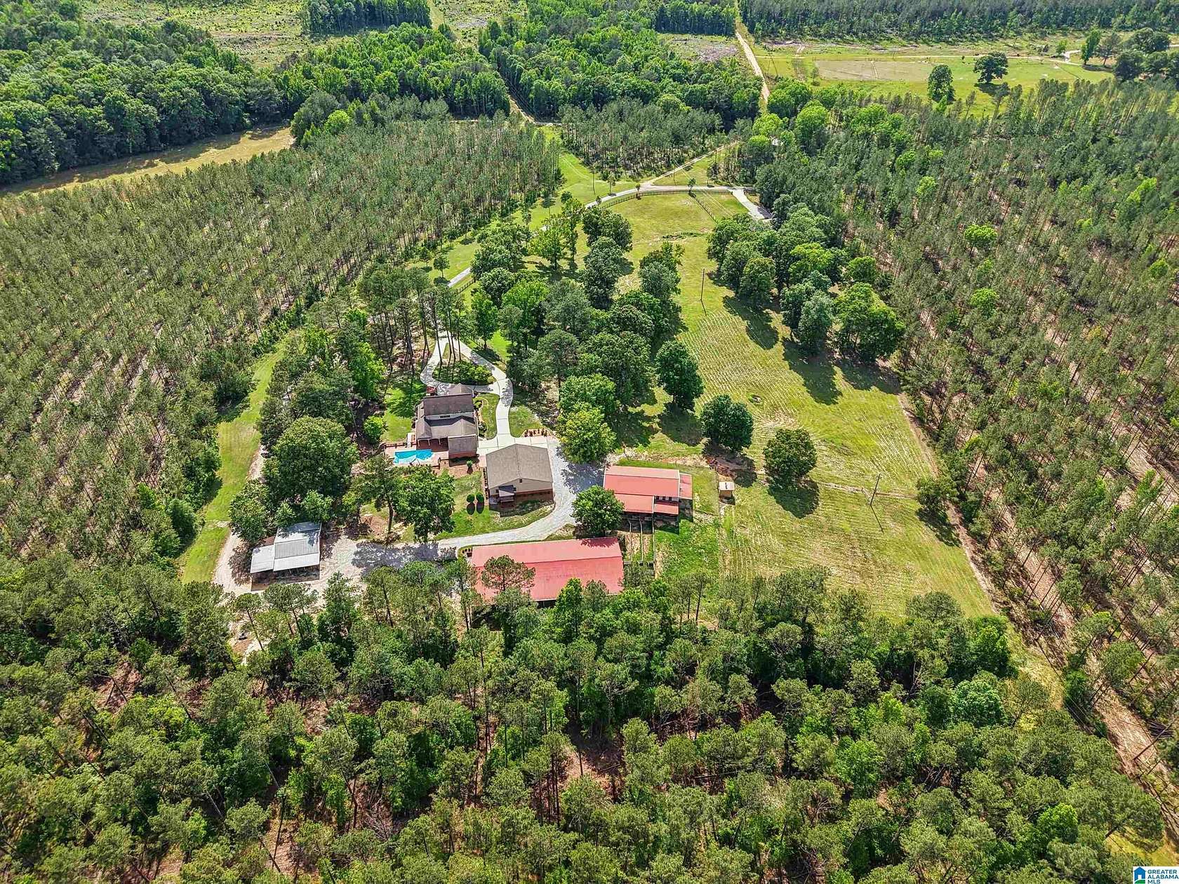 15 Acres of Land with Home for Sale in Centreville, Alabama