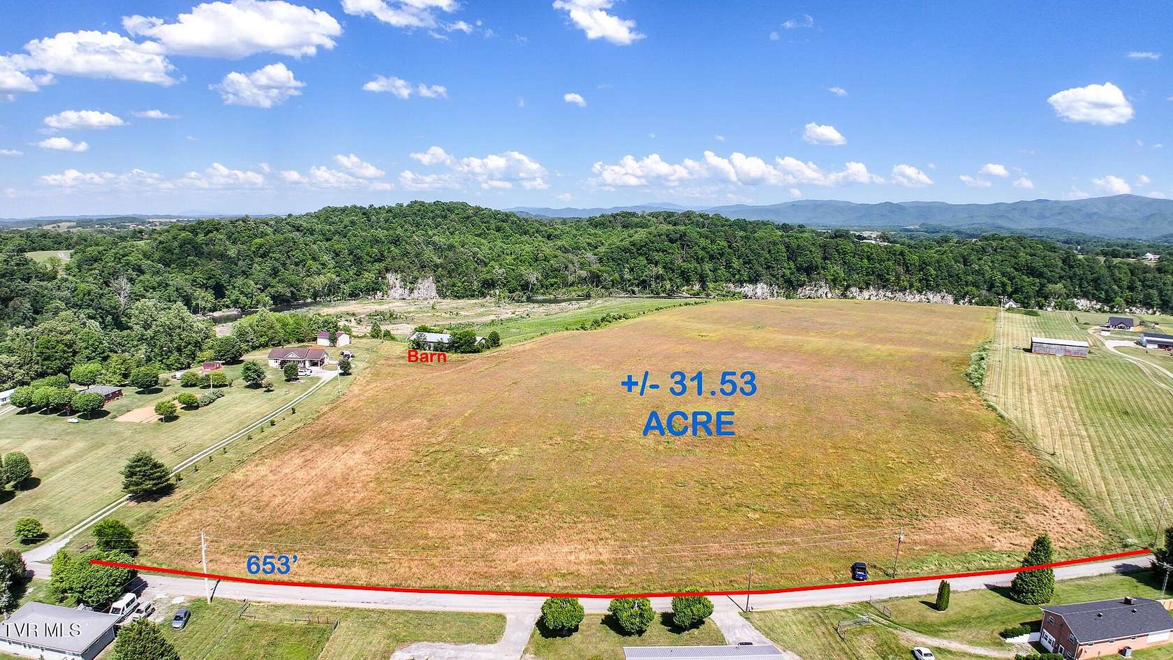 31.5 Acres of Recreational & Residential Land for Sale in Afton, Tennessee