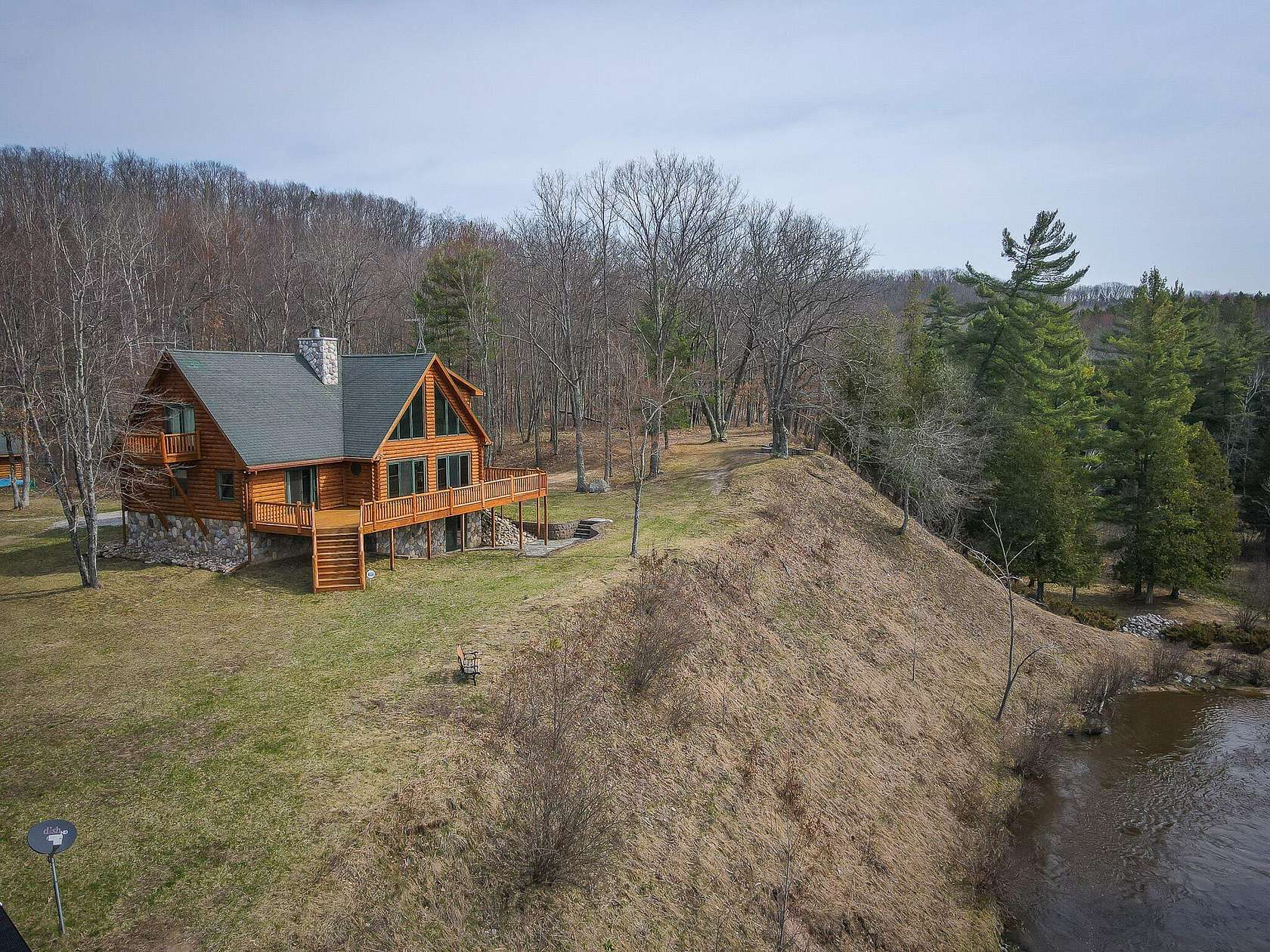 39.3 Acres of Recreational Land with Home for Sale in Wellston, Michigan
