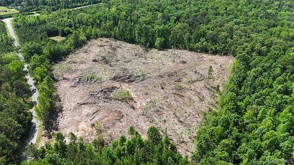 10 Acres of Recreational & Residential Land for Sale in Rockford, Alabama