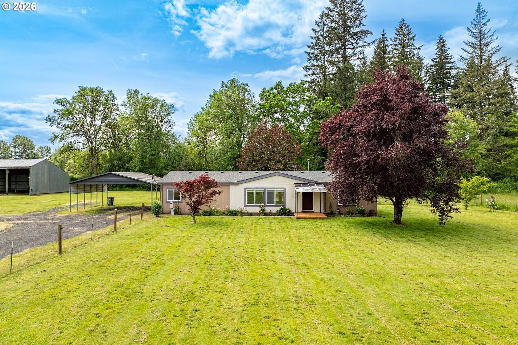 3.19 Acres of Land with Home for Sale in Battle Ground, Washington