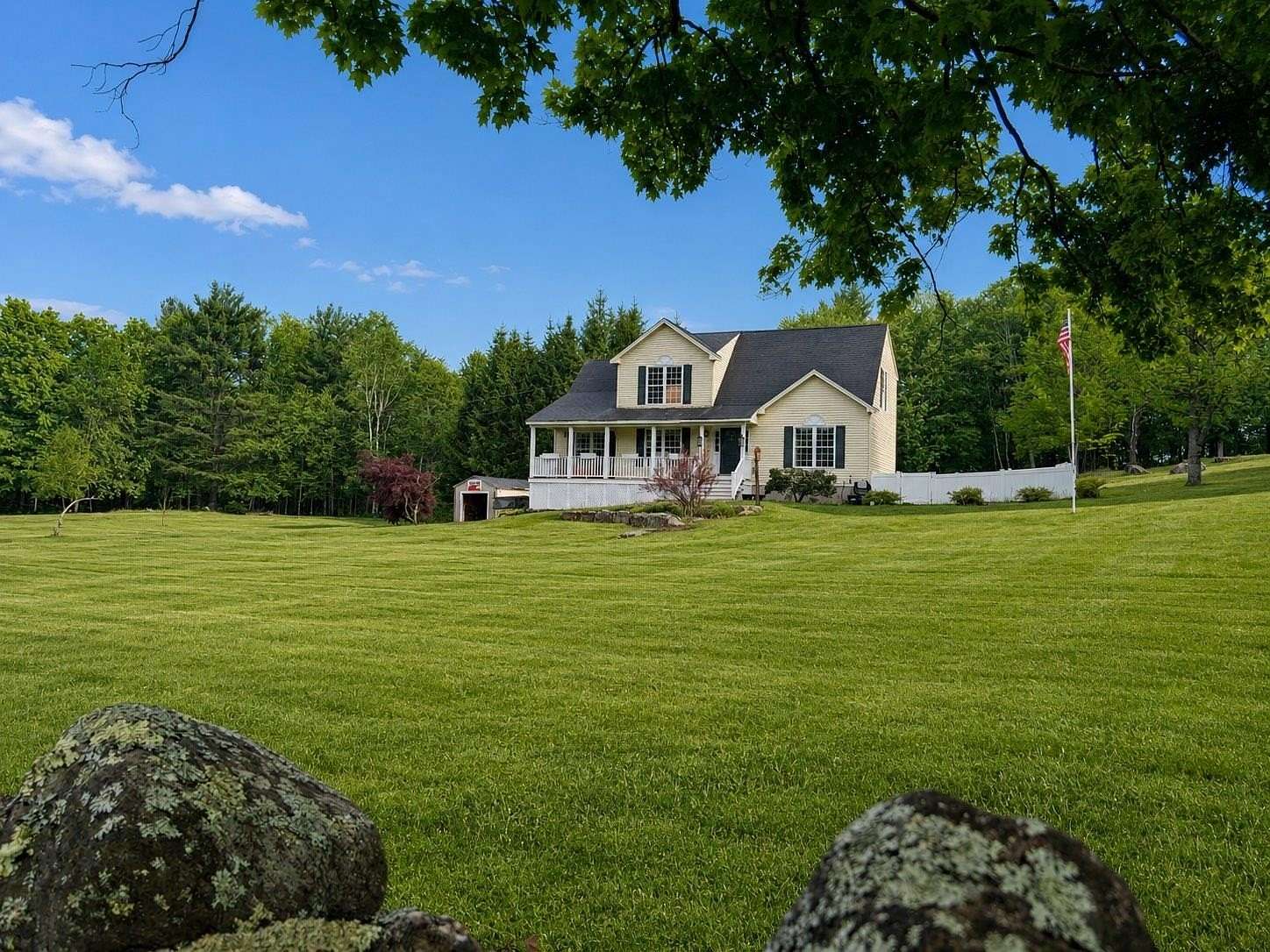 6.78 Acres of Land with Home for Sale in Deerfield, New Hampshire