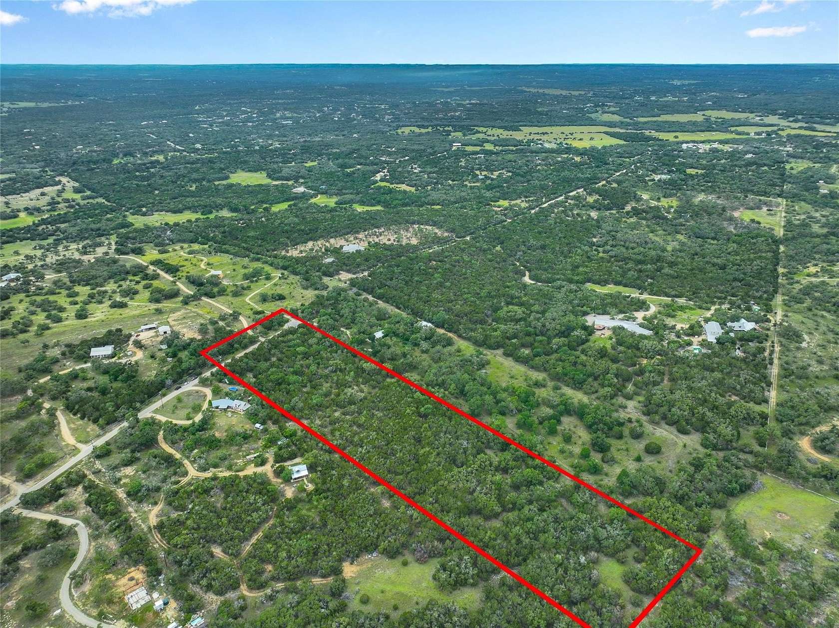 10 Acres of Residential Land for Sale in Wimberley, Texas