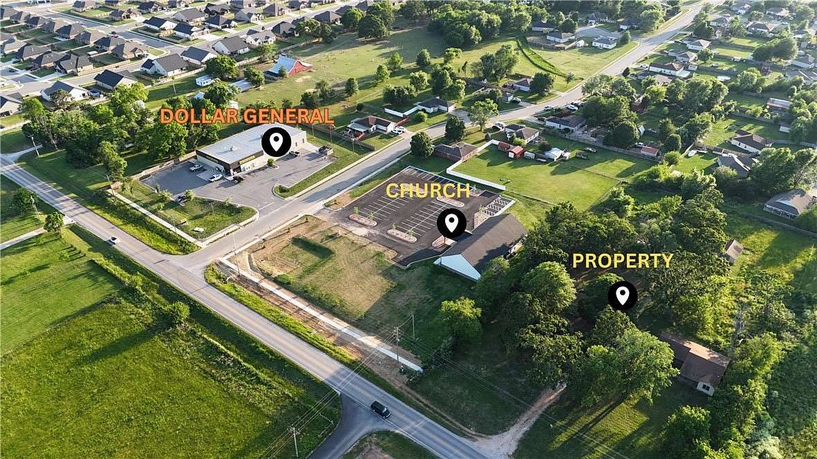 2.49 Acres of Commercial Land for Sale in Pea Ridge, Arkansas