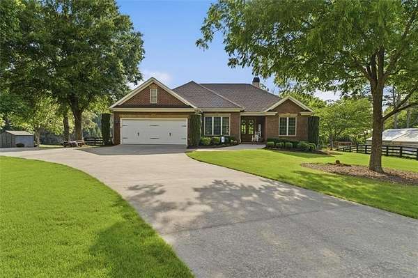 1.5 Acres of Land with Home for Sale in Milton, Georgia